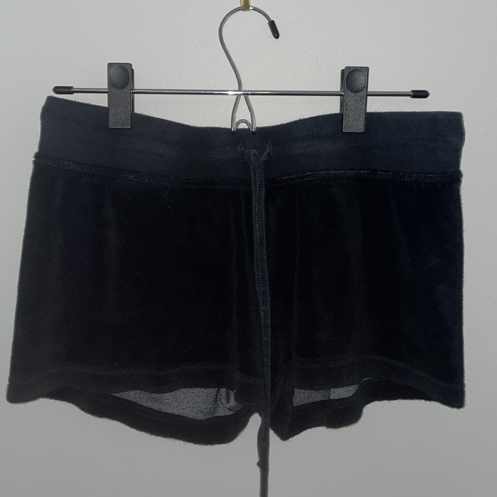 Women’s Black Hardtail Shorts